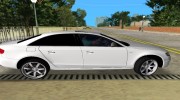 Audi S4 для GTA Vice City миниатюра 5