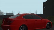 Lexus IS-F 2008 для GTA San Andreas миниатюра 3