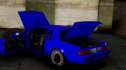 1987 Buick GNX para GTA San Andreas miniatura 10