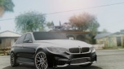 BMW M3 F30 для GTA San Andreas миниатюра 1