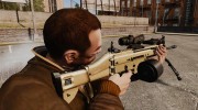 Штурмовой автомат FN SCAR-L para GTA 4 miniatura 2