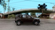 Dacia Duster для GTA San Andreas миниатюра 5