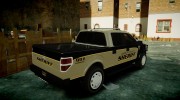 Ford F150 2010 Liberty County Sheriff para GTA 4 miniatura 3
