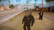 Милиционер в зимней форме V2 для GTA San Andreas миниатюра 1