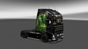 Скин для Volvo FH 2012 Reptile para Euro Truck Simulator 2 miniatura 2