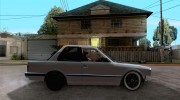 BMW E30 2.7T para GTA San Andreas miniatura 5