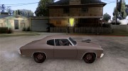 Chevy Chevelle SS Hell 1970 для GTA San Andreas миниатюра 5