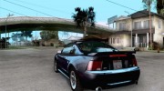Ford Mustang GT 2003 для GTA San Andreas миниатюра 3