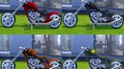 Мотоцикл  Esmeralda para Sims 4 miniatura 2