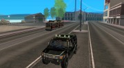 FBI Hummer H2 para GTA San Andreas miniatura 1