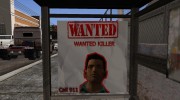 Новое объявление на остановке Wanted for GTA San Andreas miniature 1