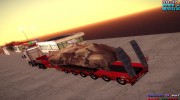 Прицеп C Танком для GTA San Andreas миниатюра 5