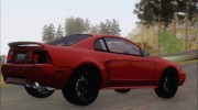 Ford Mustang Cobra 1999 Clean Mod для GTA San Andreas миниатюра 4