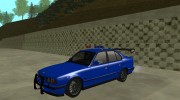 BMW M5 POLICE para GTA San Andreas miniatura 1