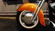 Harley Davidson Fat Boy Lo Vintage для GTA 4 миниатюра 6