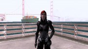 Shepard female ME3 para GTA San Andreas miniatura 1