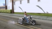 Harley Davidson Road King для GTA San Andreas миниатюра 5