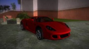 Porsche Carrera GT для GTA Vice City миниатюра 2