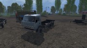 КамАЗ 55102 + Модульные прицепы for Farming Simulator 2015 miniature 1