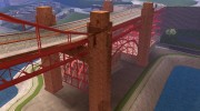 New Golden Gate bridge SF v1.0 para GTA San Andreas miniatura 5