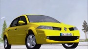 Renault Megane Sedan для GTA San Andreas миниатюра 8