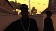 Кепка Compton для GTA San Andreas миниатюра 2