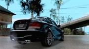 BMW 1M v2 для GTA San Andreas миниатюра 4
