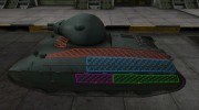 Качественные зоны пробития для AMX 40 для World Of Tanks миниатюра 2