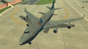 Самолёт из GTA 4 Boeing 747 для GTA San Andreas миниатюра 1