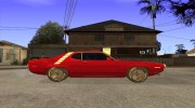 Plymouth Roadrunner для GTA San Andreas миниатюра 5