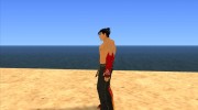 Jin Kazama Tekken 6 для GTA San Andreas миниатюра 4
