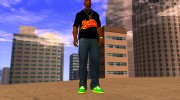 Новые зелёные кросовки для GTA San Andreas миниатюра 1