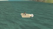Bathtub Dinghy para GTA San Andreas miniatura 2