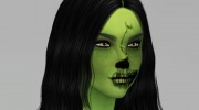 Halloween Skeleton Face Mask для Sims 4 миниатюра 2
