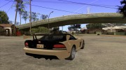 Dodge Viper немного тюнинга для GTA San Andreas миниатюра 4