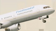 Boeing 757-200 Continental Airlines для GTA San Andreas миниатюра 20