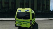 Mercedes-Benz Sprinter PK731 Ambulance для GTA 4 миниатюра 4
