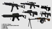 22 новых оружия для GTA San Andreas миниатюра 1