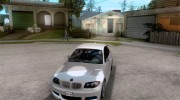 BMW 135i Coupe Stock для GTA San Andreas миниатюра 1