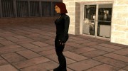 Black Widow - Scarlet Johansson from Avengers для GTA San Andreas миниатюра 2