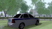 Lada Priora ДПС для GTA San Andreas миниатюра 3