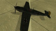 Bf-109 для GTA San Andreas миниатюра 2