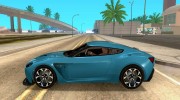 Aston Martin Zagato V12 V1.0 для GTA San Andreas миниатюра 2