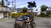 Chevrolet Blazer K5 Monster Skin 2 для GTA San Andreas миниатюра 1