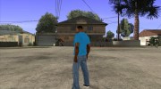 CJ в футболке (Pepsi) для GTA San Andreas миниатюра 4