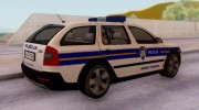 Škoda Scout Croatian Police Car for GTA San Andreas miniature 6