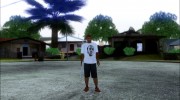 Trevor T-Shirt White (GTA 5) для GTA San Andreas миниатюра 2