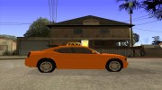 Dodge Charger STR8 Taxi для GTA San Andreas миниатюра 5