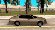 Lincoln Towncar Secret Service для GTA San Andreas миниатюра 4