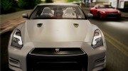 2015 Nissan GT-R для GTA San Andreas миниатюра 6
